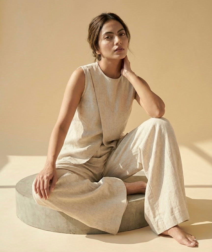 SAHARA WEAVE
OVERLAP TOP