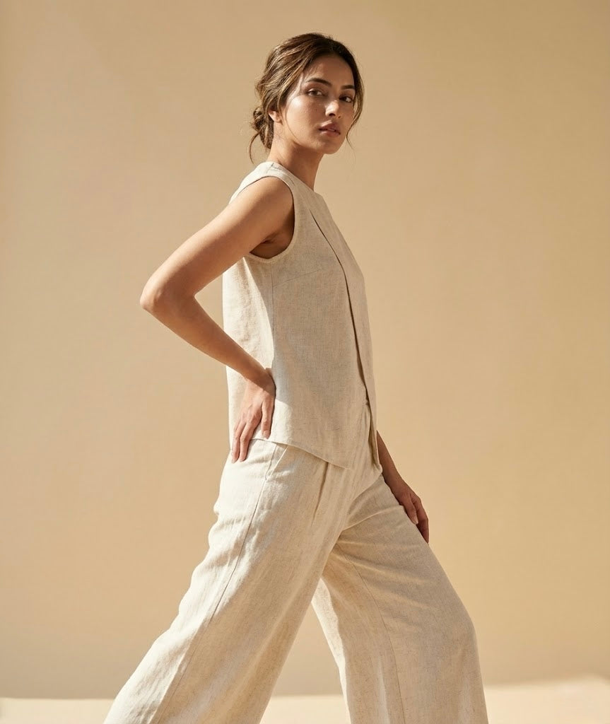 SAHARA WEAVE
OVERLAP TOP