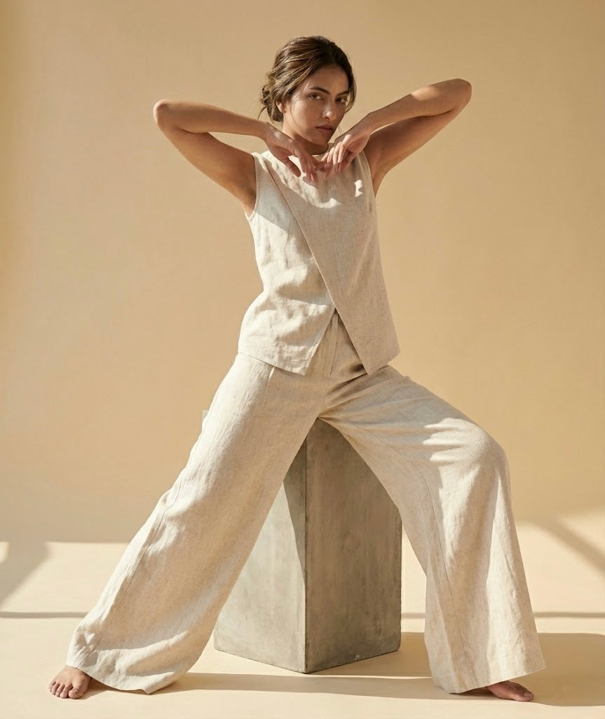 SAHARA WEAVE
OVERLAP TOP