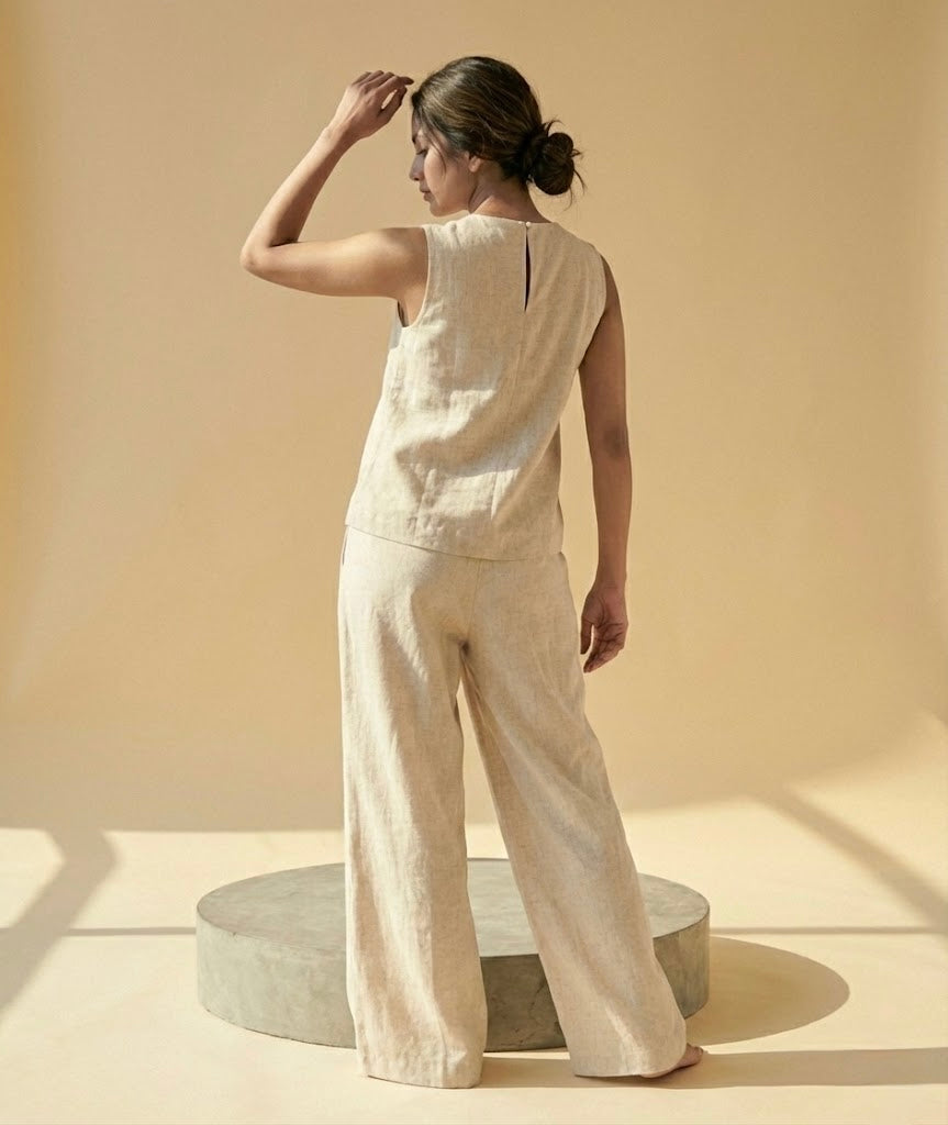 SAHARA WEAVE
OVERLAP TOP